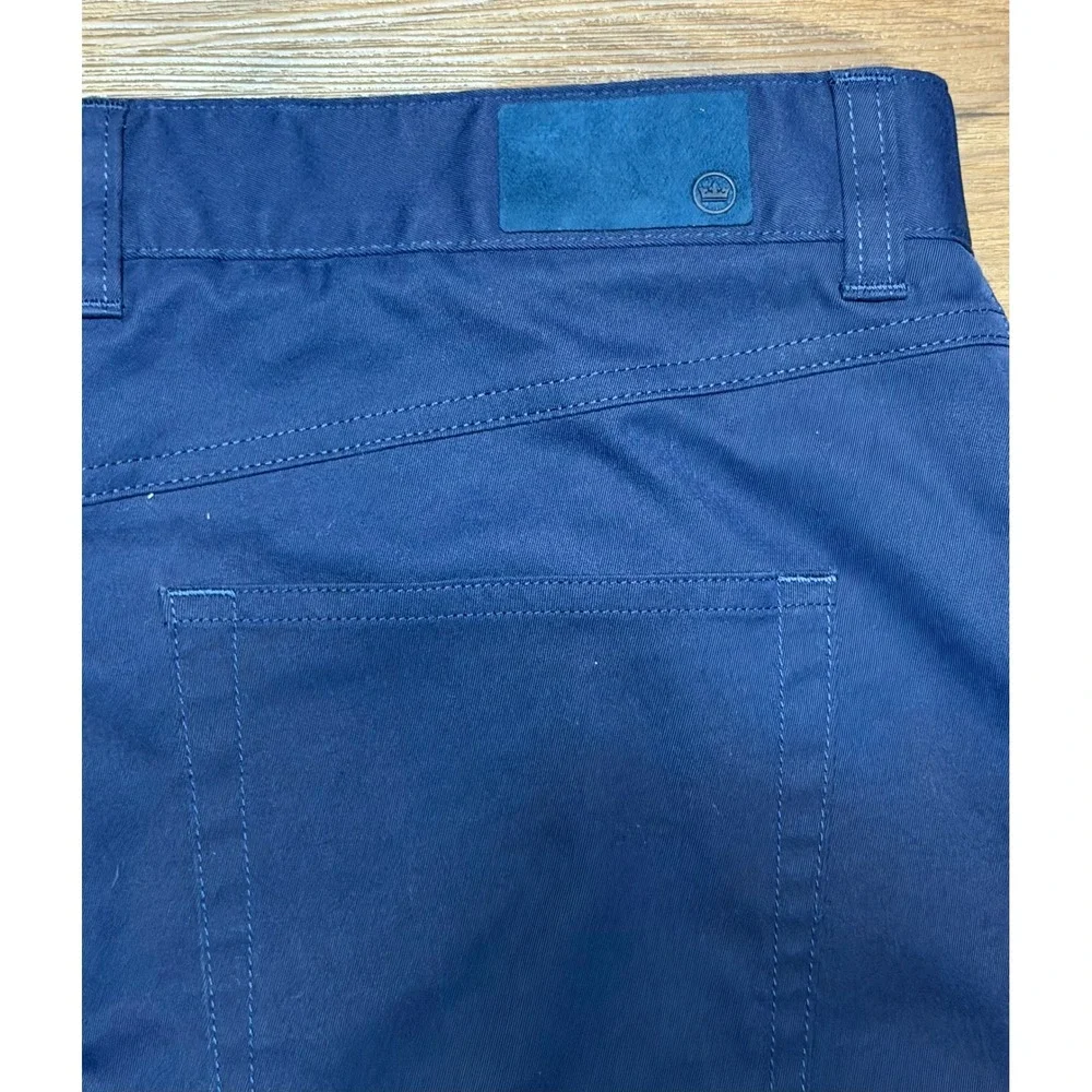 Peter Millar EB66 Performance Five-Pocket Pants Navy Blue Sz 36/30 (ME0EB66FB)